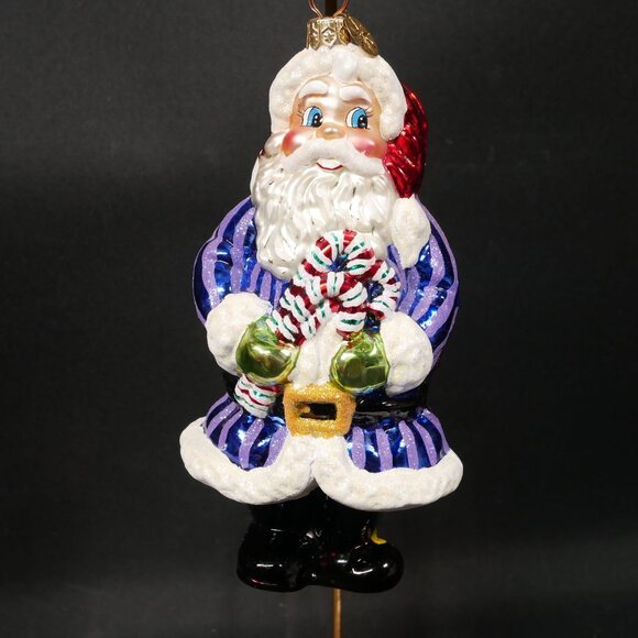 Christopher Radko "Together Forever" Glass Ornament Santa & Mrs. Claus 00-205-0 - Picture 1 of 4